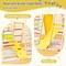 Costway 8-in-1 Jungle Gym Playset, Wooden Climber Play Set with Monkey Bars Colorful/Natural